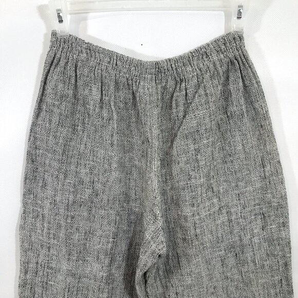 Vintage Wide Leg Trouser Pants and Belted Jacket Black White Women M, SANGAM - Picture 5 of 16